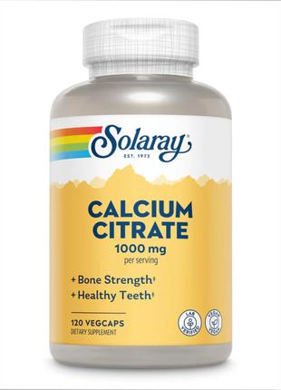 Calcium Citrate 1000mg - 120 vcaps