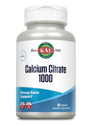Calcium Citrate 1000mg - 90 tabs