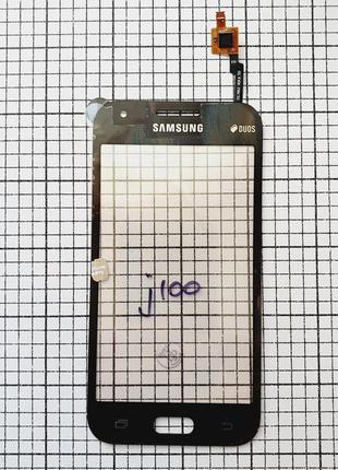 Тачскрин Samsung J100 Galaxy J1 сенсор для телефона черный