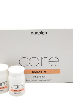Капли для укрепления и защиты волос Subrina Professional KERAT...