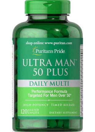 Витамины для мужчин 50+ Puritan's Pride Ultra Vita Man™ 50 Plu...