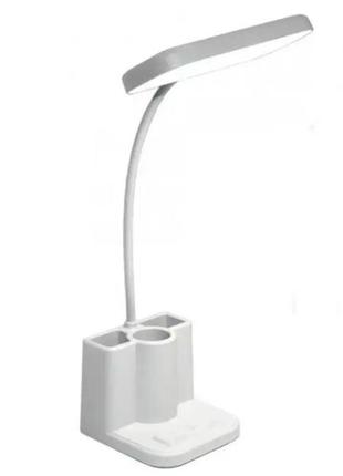 Світлодіодна настільна лампа Led table lamp qp-2209-B з USB Гн...