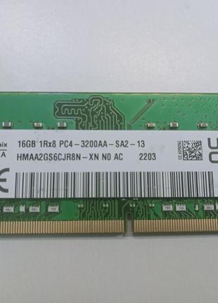 16gb DDR4 SK hynix 1Rx8 PC4-3200 RAM Оперативна пам'ять HMAA2G...