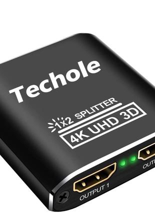 Сток HDMI Techole HS306 Splitter 1 In 2 Out спліттер, розгалуж...