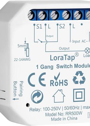 Cток WIFI реле LoraTap Switch Module, умный встроенный выключа...