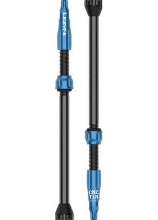 Нипель для безкамеркі Lezyne CNC TLR VALVE 80MM (блакитний)
