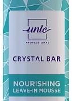 Питательный несмываемый мусс Unic Crystal Bar Nourishing Leave...