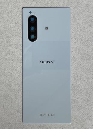 Sony Xperia 5 Grey задняя крышка с блоком защитных стекол каме...