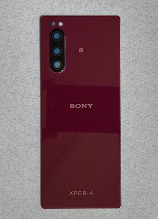 Sony Xperia 5 Red задняя крышка с блоком защитных стекол камер...