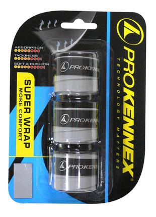 Намотка на ракетки ProKennex Super Wrap Over Grip 3 шт 25x1100...