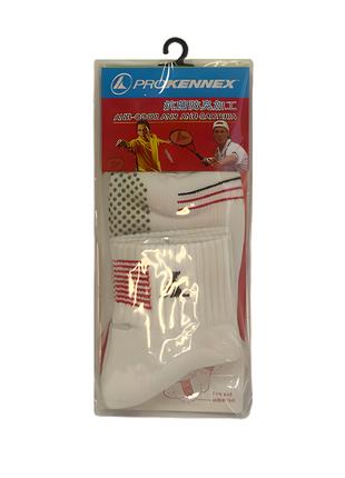 Носки для тенниса ProKennex Бело-красные (7104-BB)