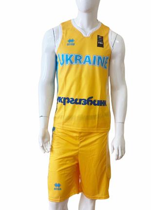 Комплект мужской сборная Украины по баскетболу оригинал Майка ...