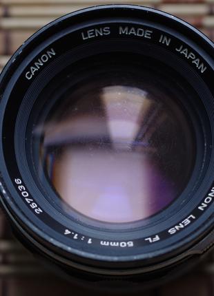 Объектив Canon FL 50mm 1.4