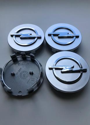Ковпачки заглушки на литі диски Opel Опель 58 мм, 90374336