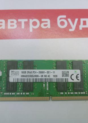 16gb DDR4 SK hynix 16GB 2Rx8 PC4-2666V-SE1-11 RAM RAM Оператив...