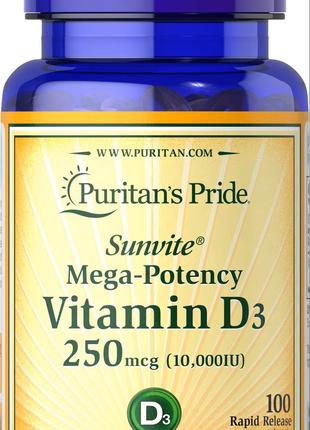 Vitamin D3 10000iu 100 Softgels