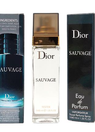 Духи мужские Dior Sauvage 40 мл. (Диор Саваж)