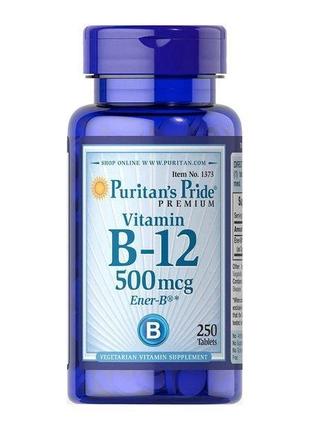 Vitamin B-12 500 mcg 250 Caplets