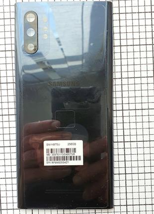 Задняя крышка Samsung N975U Galaxy Note 10 Plus с стеклом каме...