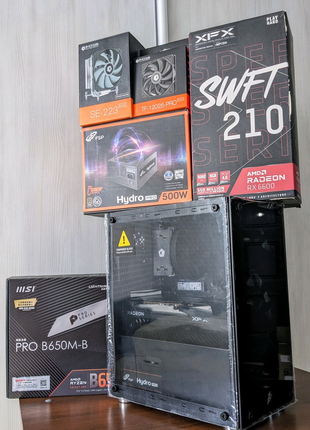 Ryzen 7500f+RX 6600 8Gb/16Gb DDR5/1Tb SSD