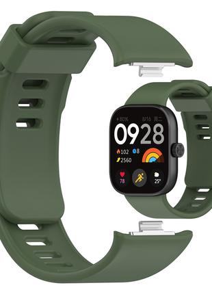 Силиконовый ремешок HMU для Xiaomi Redmi Watch 4 | 22 мм | Dar...