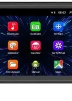 Магнитола автомобильная 2-Din 7" Podofo V701-B Android /GPS/Bl...