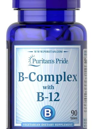 Vitamin B-Complex and Vitamin B-12 90tablets