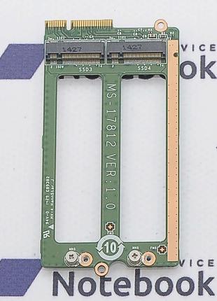 MSI GT72 GT72S MS-17812 Перехідник SATA, HDD, SSD