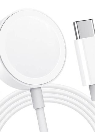 БЗУ Magnetic Fast Charger to USB-C Cable for Apple Watch (AAA)...