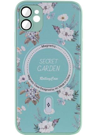 TPU+PC чехол Secret Garden with MagSafe для Apple iPhone 12 (6...