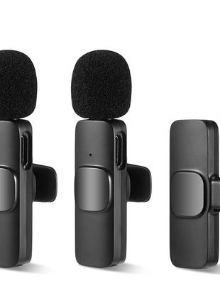 Микрофон петличный для телефона K9 Bluetooth 3in1 Lightning