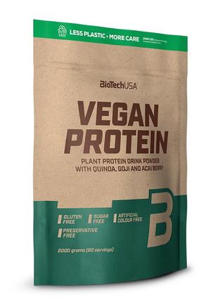 Протеин BioTech Vegan Protein, 2 кг Ванильное печенье