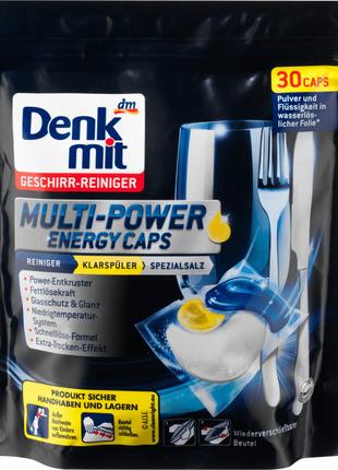 Таблетки для посудомийних машин Denkmit Multi-Power Energy 406...
