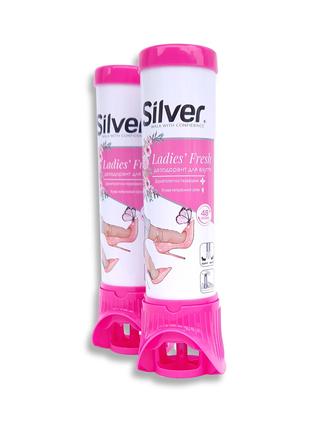 Дезодорант для женской обуви Silver Ladies Fresh 100мл Турция