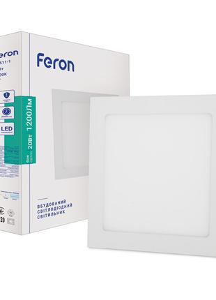 Світлодіодний світильник Feron AL511-1 20W 4000K