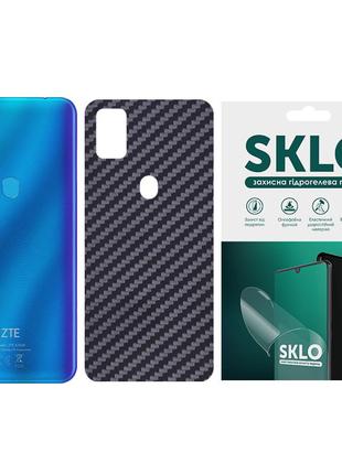 Захисна плівка SKLO Back (тил) Carbon для ZTE Blade A510