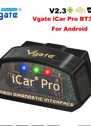 Діагностичний сканер Vgate iCar Pro elm327, V2.3 Bluetooth 3.0...
