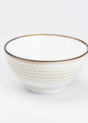 Тарелка супница глубокая круглая керамическая тарелки обеденная