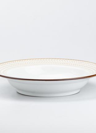 Тарелка неглубокая круглая керамическая 9 см тарелка обеденная