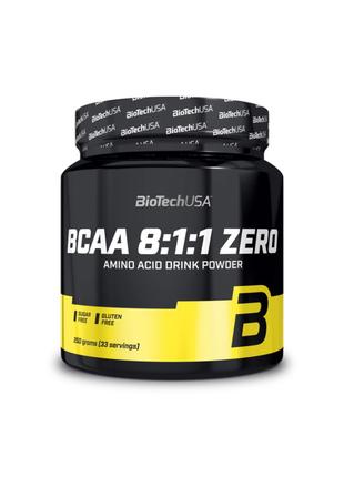 Амінокислота BCAA BioTech BCAA 8:1:1 Zero, 250 грам Персиковий...