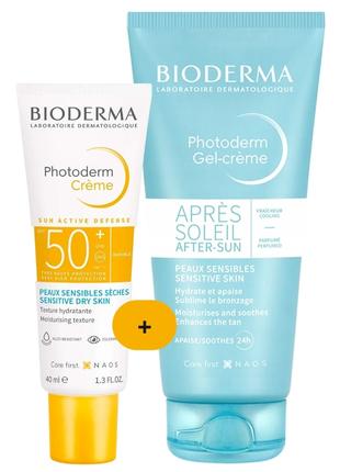 Набір Bioderma Photoderm Creme, захисний крем для обличчя, SPF...