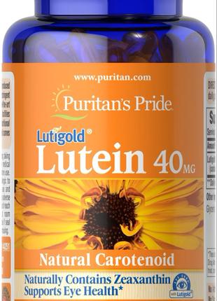 Lutein 40 mg with Zeaxanthin Lutigold™ 60 Softgels