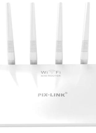 Wi-Fi роутер маршрутизатор 100 Мбит/с Pix-link LV-WR21Q