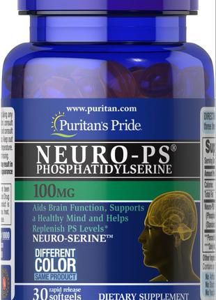 Neuro-Ps (Phosphatidylserine) 100 mg 30 Softgels