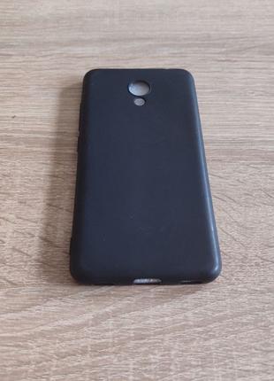 Силіконовий чохол для телефону Meizu 5C чорний