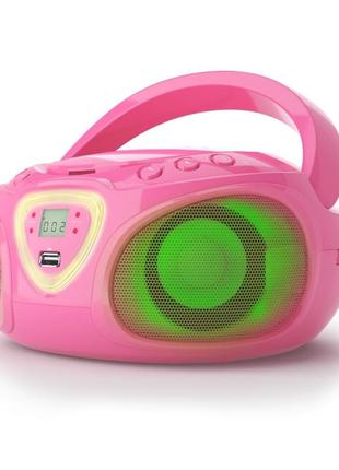 Уценка!!! Бумбокс Auna Roadie CD Boombox FM-радио Световое шоу...