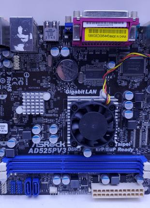 Материнская плата ASRock E350M1 (AMD, mini-ITX, DDR3,б/у)