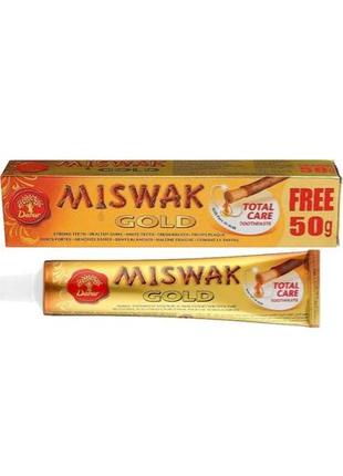 Зубная паста Мисвак Дабур Голд Miswak Dabur Gold 170g