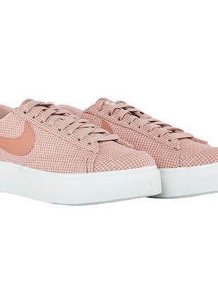 Женские Кроссовки Nike BLAZER LOW PLATFORM ESS Розовый 41 (DN0...