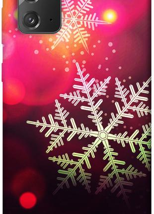 Чехол itsPrint Снежинки для Samsung Galaxy Note 20